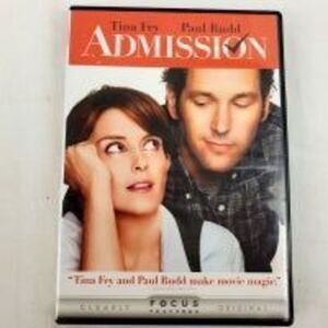 Admission (2013 Film) Drama/Romance [DVD] -Tina Fey, Paul Rudd